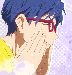 动漫gif少年gif帅气gif蓝发gif