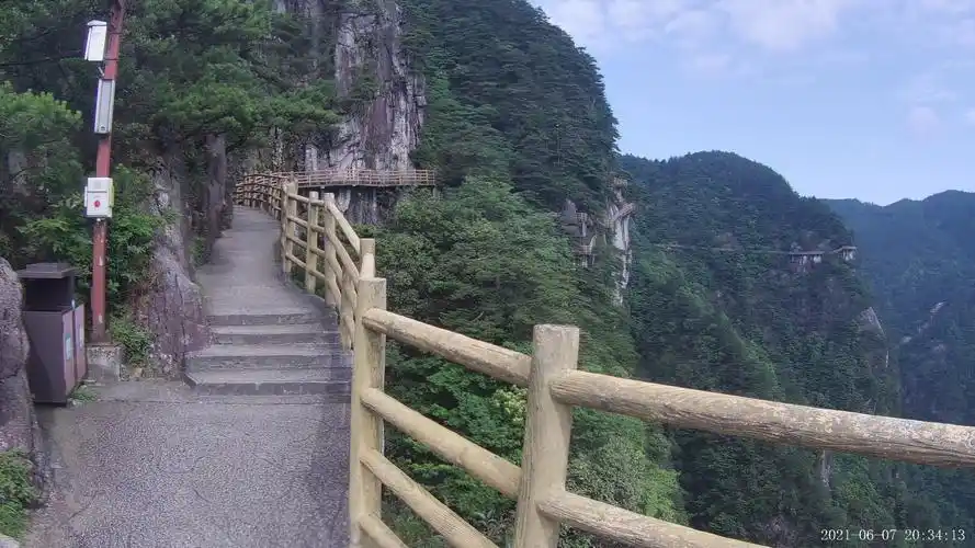 明月山,青云栈道4