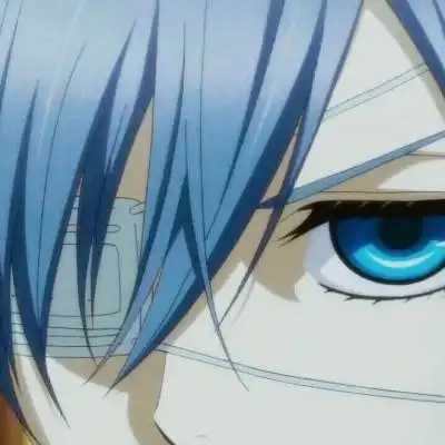 动漫二次元男生眼部头像