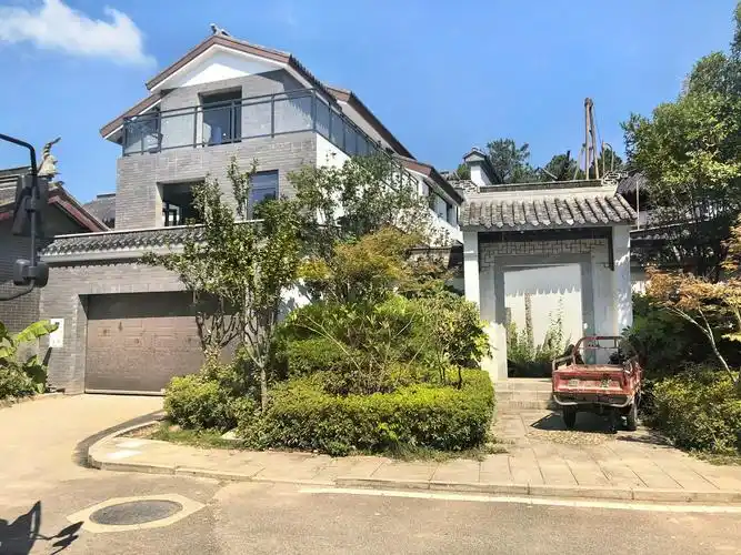 中国院子 小区绿化高 南北通透 临地铁 商品住宅 独栋别墅,中国院子