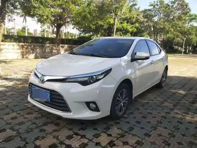 新到台2016年丰田雷凌精英版,排量1.