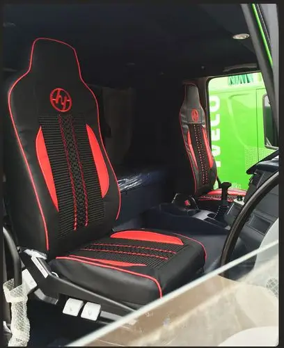 牧山 上汽红岩杰狮c5坐垫c1 c350新金刚m5 m1专用货车座垫杰卡 橙色