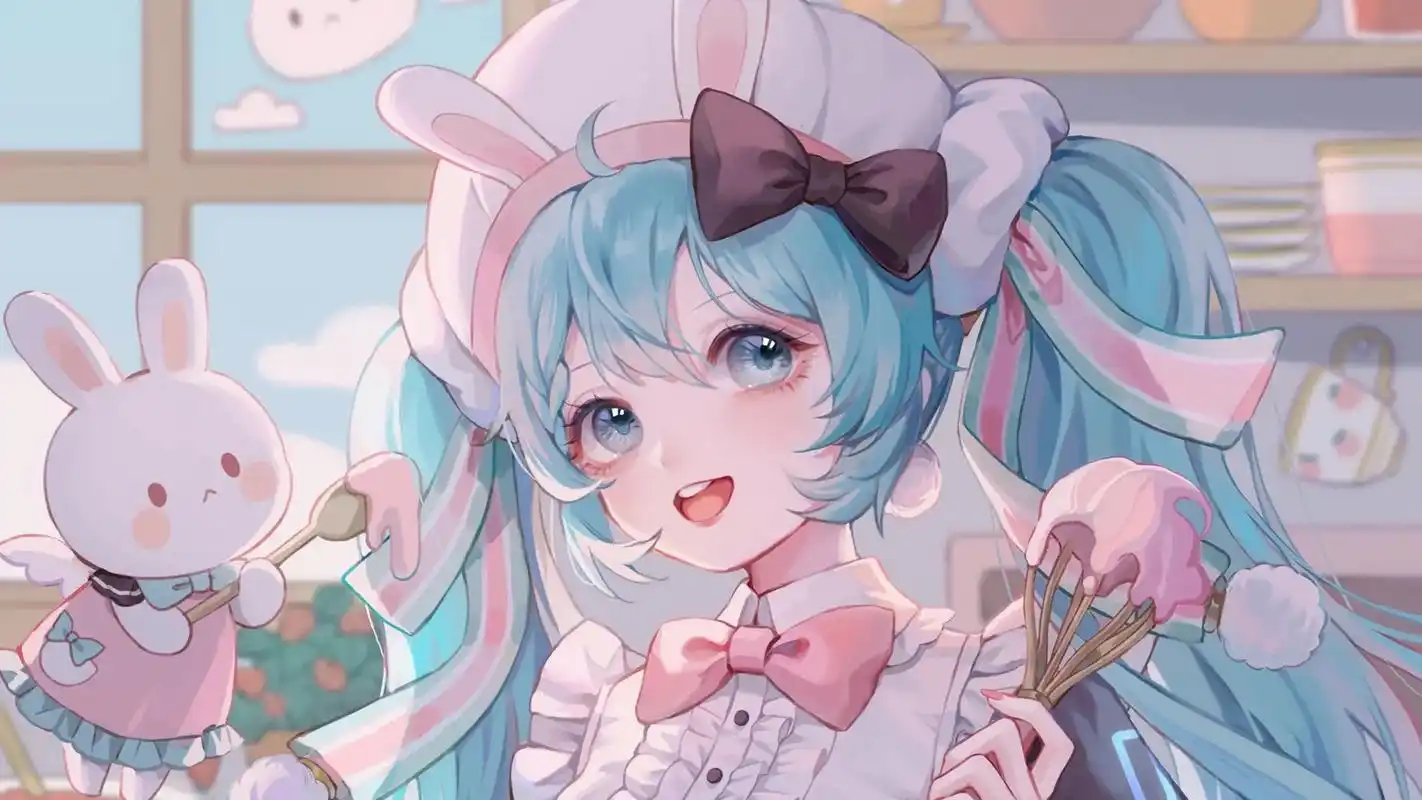 电脑壁纸一组～ #二次元美图 #二次元少女 #动漫壁纸 #动 - 抖音