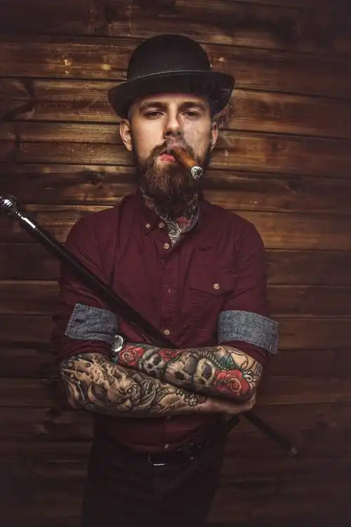 时尚男士,人,创意图片,时髦,胡子,时尚,男性,男人,潮人,胡须等,内容