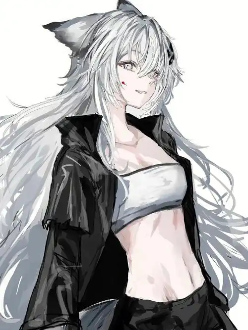 暗黑系二次元少女冷淡风插画师がわこ