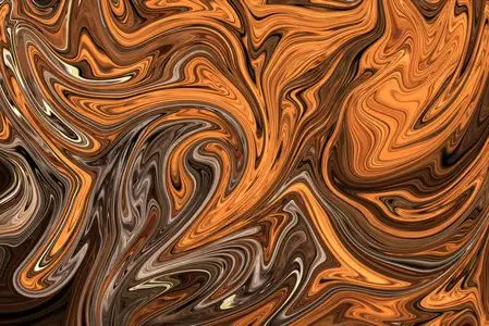 用棕色,白色和灰色图形颜色艺术形式提炼抽象图案.