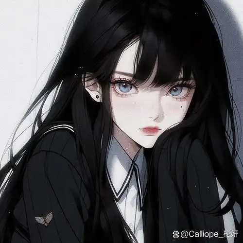 高冷范动漫女生头像