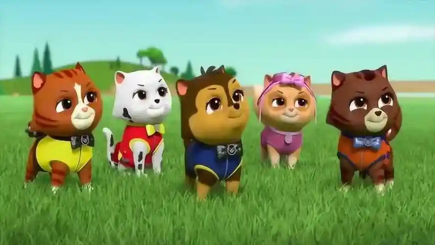 汪汪队立大功:猫咪总动员,可主角不是猫咪而是狗狗们哦