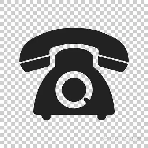 电话矢量图标.旧的老式电话符号图插画-正版商用图片00pu6g-摄图新视