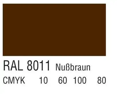 ral 8011深棕色ral 8012红褐色ral 8014乌贼棕色ral 8015棕色ral 8016