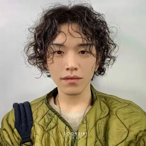 北方爷们酷爱的男生卷发