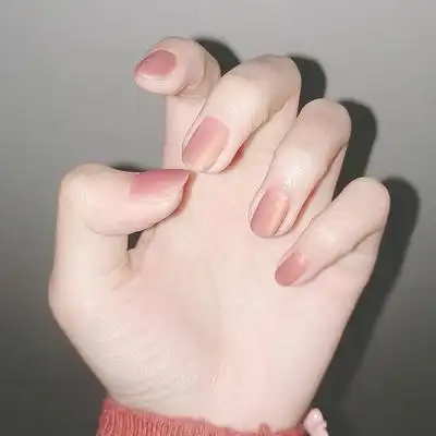 2023年美甲猫眼甲油流行色蜜桃紫色哑光磨砂光疗指甲油甲油胶 原价19.