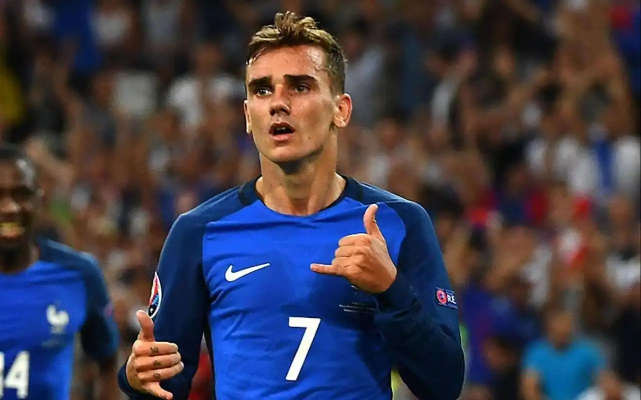 格列兹曼2016年欧洲杯全进球 两球斩德国 诺伊尔心态崩了-法甲-法国