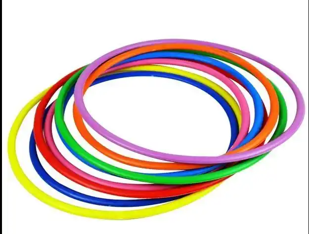 幼儿园健身套圈圈儿童晨操器械体操圈塑料圆-塑料,树脂工艺品