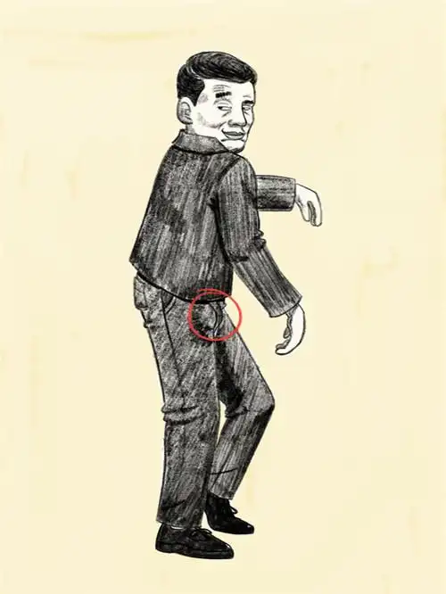 硬汉该如何藏起小帐篷