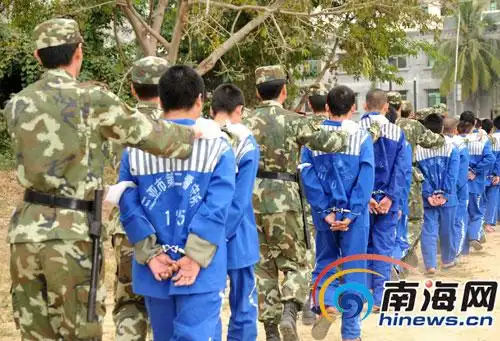 三亚召开公捕大会 26名犯罪嫌疑人依法被捕(图)