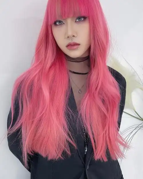 樱花粉发色#樱花粉2022火爆全网#上海染发#深圳染发#北京画染#杭州画