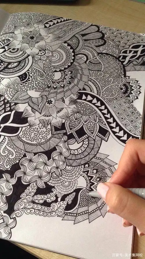 零基础怎么画好看高端的画?黑白装饰画绘画技巧速来!