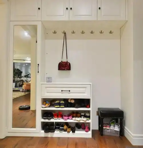 鞋柜千遍一律?不如来看看这几个样式,特色又实用-别墅工场