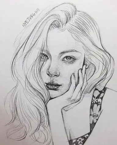 新手怎么画人物素描 人像素描入门基础画步骤