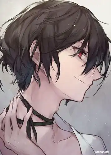 360度帅气无死角男性的侧脸