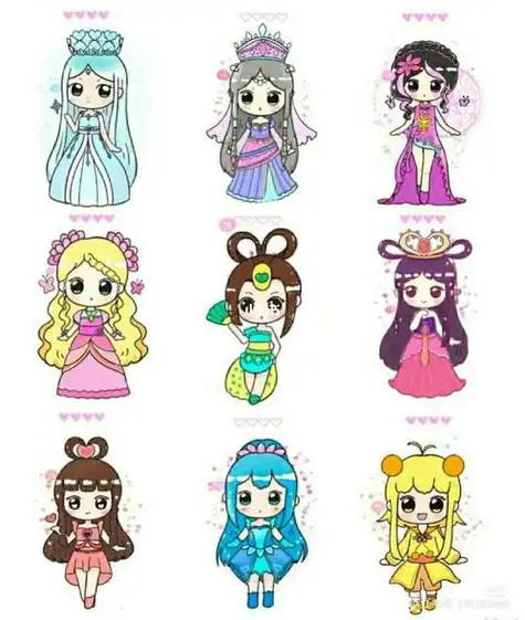 叶罗丽简笔画_叶罗丽_简笔画_文化_绘画叶罗丽公主简笔画儿童叶罗丽