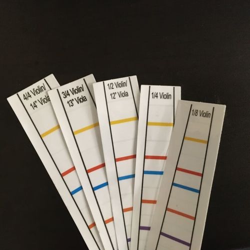 杉贝适用于儿童成人初学者小提琴指位贴指板把位贴纸练琴音阶音准音位