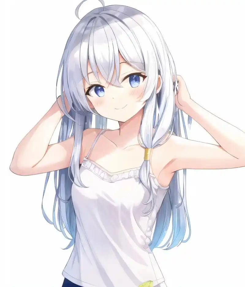 画师:ai chan,白毛萝莉伊蕾娜#二次元美图# #我爱二次元# #魔女之旅