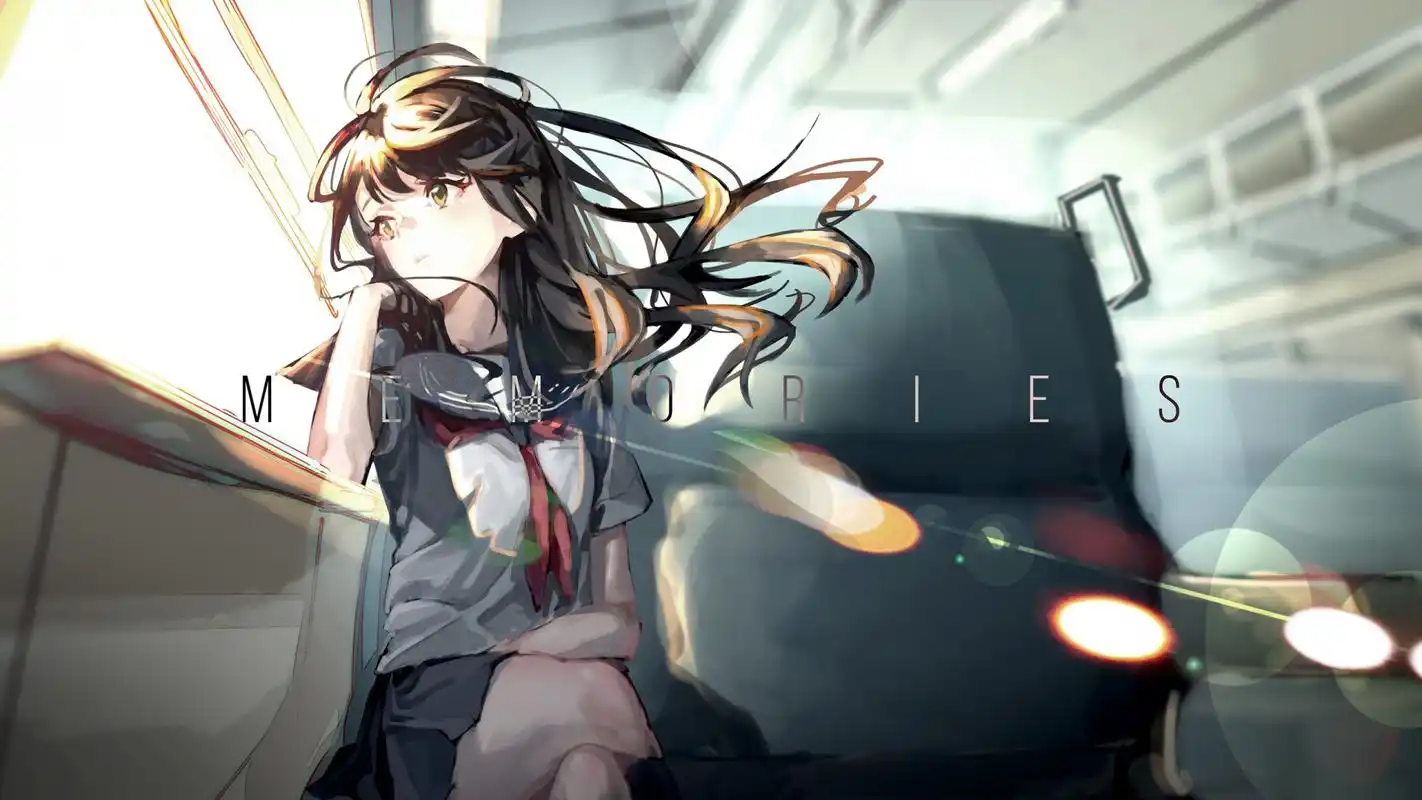 日系二次元动漫美女高清桌面壁纸.欢迎继续关注美桌网win4000.