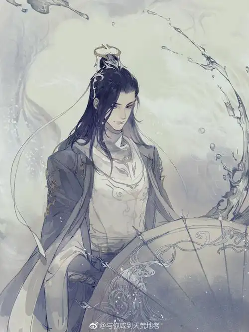 超妖孽古风手绘美男子壁纸,如果爱你是过,我也要以命相搏  你许我三世