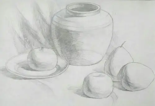 素描静物入门