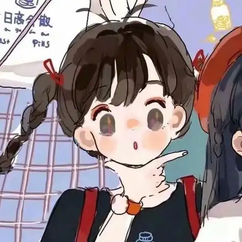 双人闺蜜头像一左一右小学生 闺蜜头像图片大全 -【爱个性】