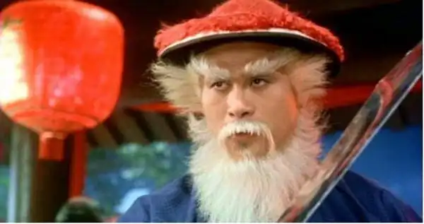 影星徐锦江在电影《鹿鼎记》里的鳌拜造型.(图/翻摄自网路)