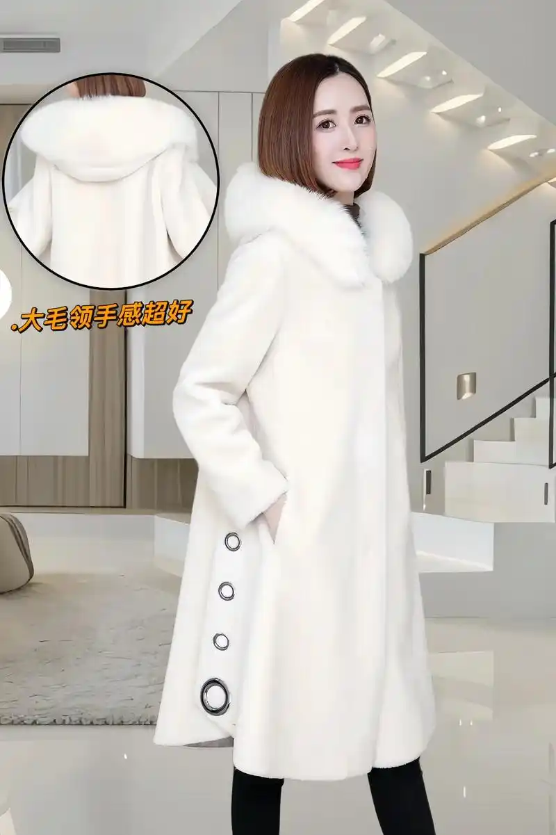 穿上大方气质,优雅又高级,浓浓的冬天氛围感,寒潮来袭怎能少得了一件