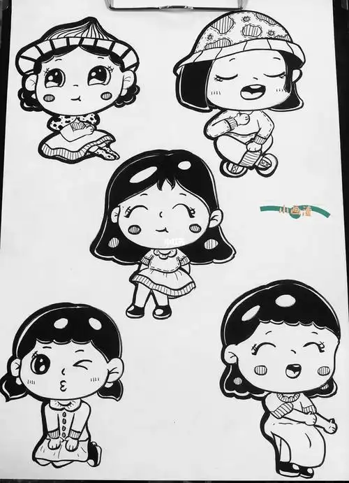 儿童人物简笔画