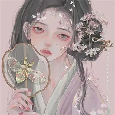 仙气唯美的稀有古风动漫女头 让人一眼惊艳的手绘古风头像女