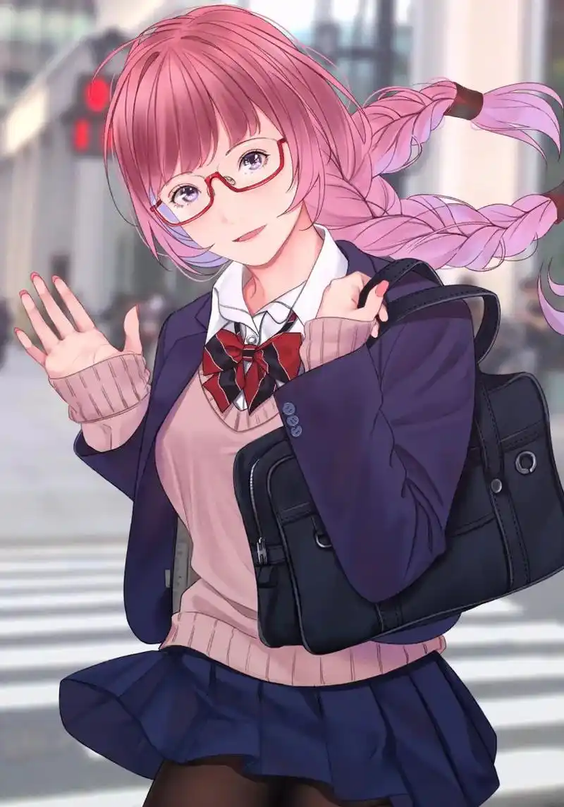 不管你们爱不爱,反正眼镜娘是yyds!不许反驳