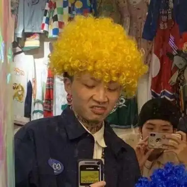 搞怪且超甜的真人情侣头像