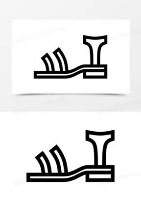 夏季拖鞋简笔画大全