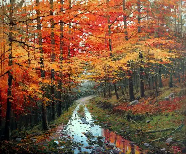 36幅山水风景画 被画中的宁静与神秘所慑服__凤凰网