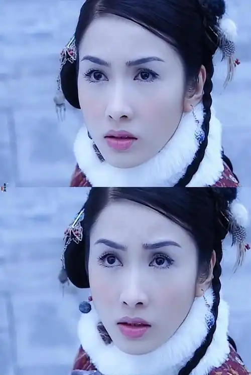 黎姿的古装造型刷新了我对她美貌的认知