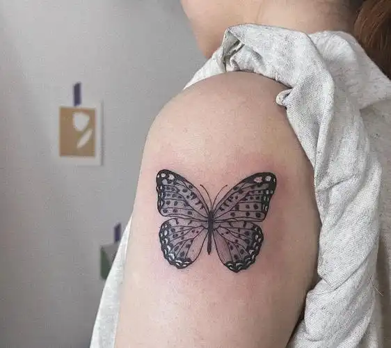 2021蝴蝶纹身图案大全女 (11/14)-纹身图片网