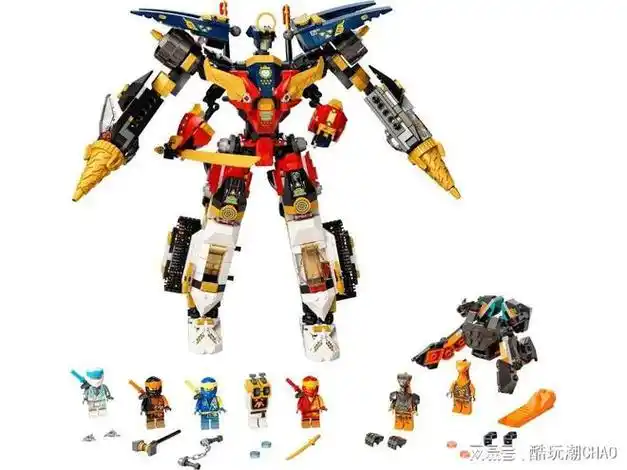 你拥有几个?盘点乐高幻影忍者最大机甲top6