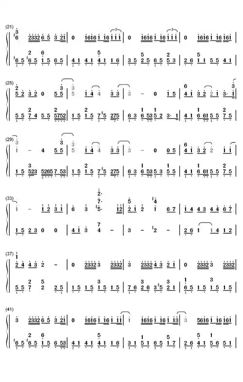 周杰伦《说好不哭》钢琴简谱_柏通乐器