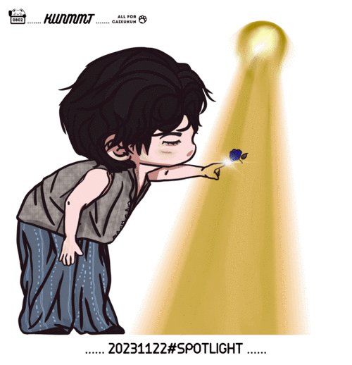 哈哈哈哈,继续分享我们的q版小可爱  #蔡徐坤#|#kun