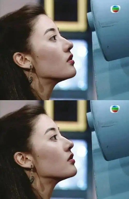 李嘉欣这款颜呢,真的是对很多人的胃口.五官突出,什么角度都好看.