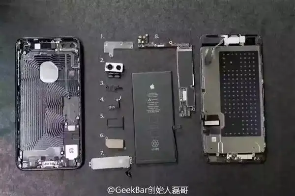 资讯中心 手机平板 苹果手机 从@geekbar创始人磊哥微博公布的图片