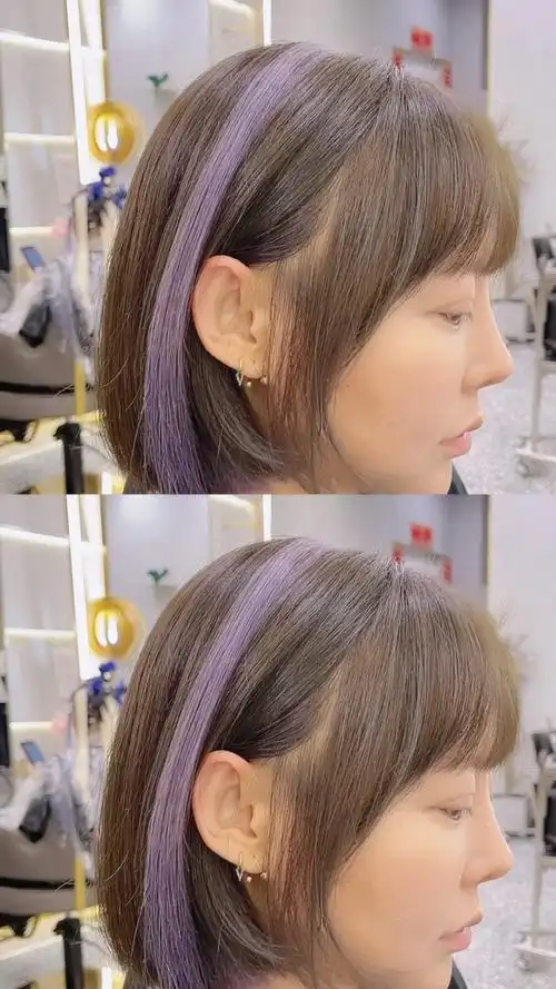 今天的"发带染"