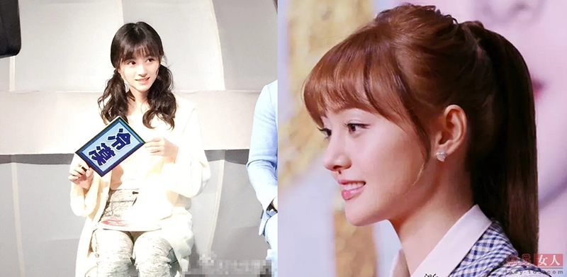 鞠婧祎撞脸郑爽