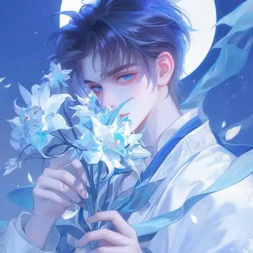 超美氛围感古风情头#情侣头像##唯美图片